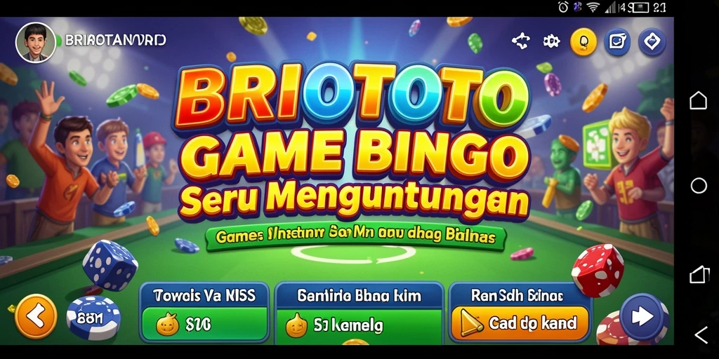 Gameplay menarik di BRIOTOTO saat bermain Bingo.
