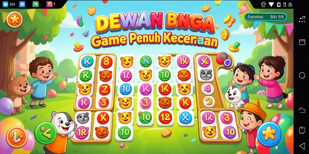 Screenshot utama DEWANUSA menampilkan gameplay Bingo yang seru dan interaktif.