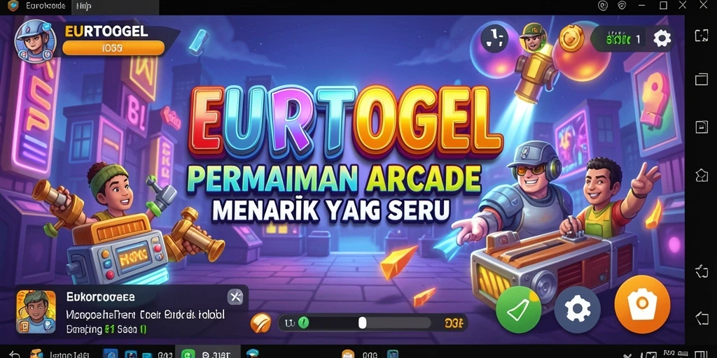 Tampilan gameplay seru dalam EUROTOGEL yang memikat.