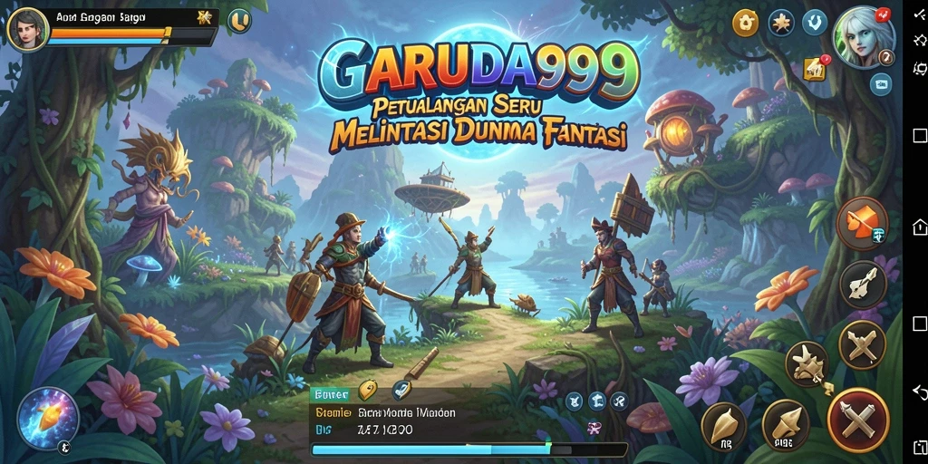 Tampilan gameplay seru dengan elemen petualangan yang mendalam.