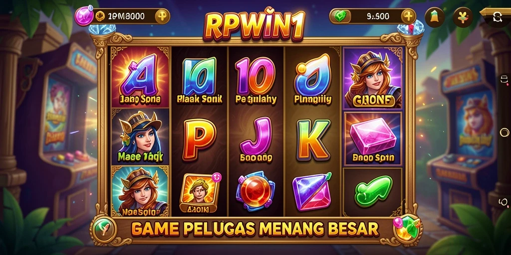 Gameplay Slot yang menarik dan penuh warna dari RPWIN1.