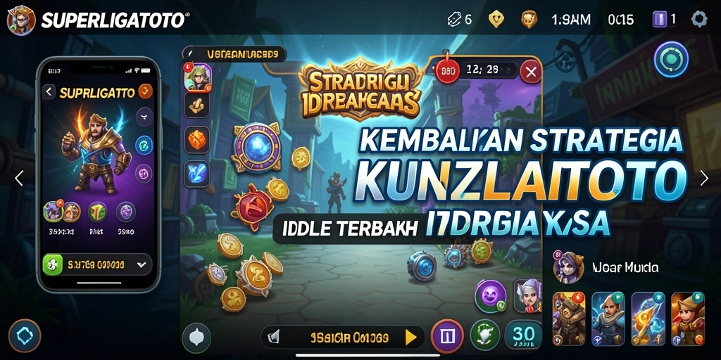 Tampilan gameplay SUPERLIGATOTO yang menarik dan interaktif.