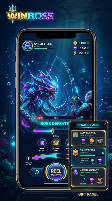 Fitur pencarian cepat di winboss untuk menemukan aplikasi dengan mudah.
